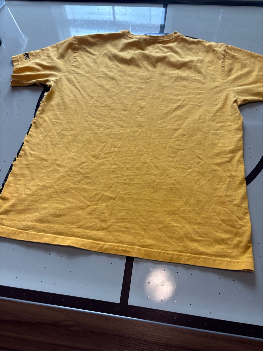 Disney Yellow and Black Lion Face Graphic Tee - Picture 4 of 4